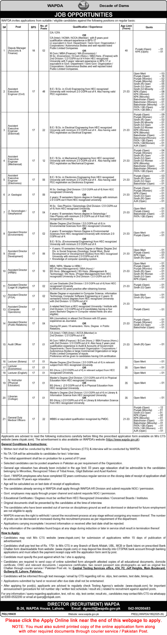 Latest Jobs Pakistan 2026
