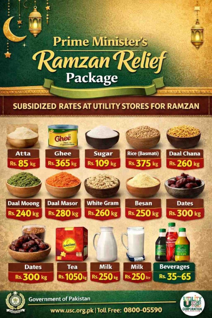 PM Ramzan Relief Package